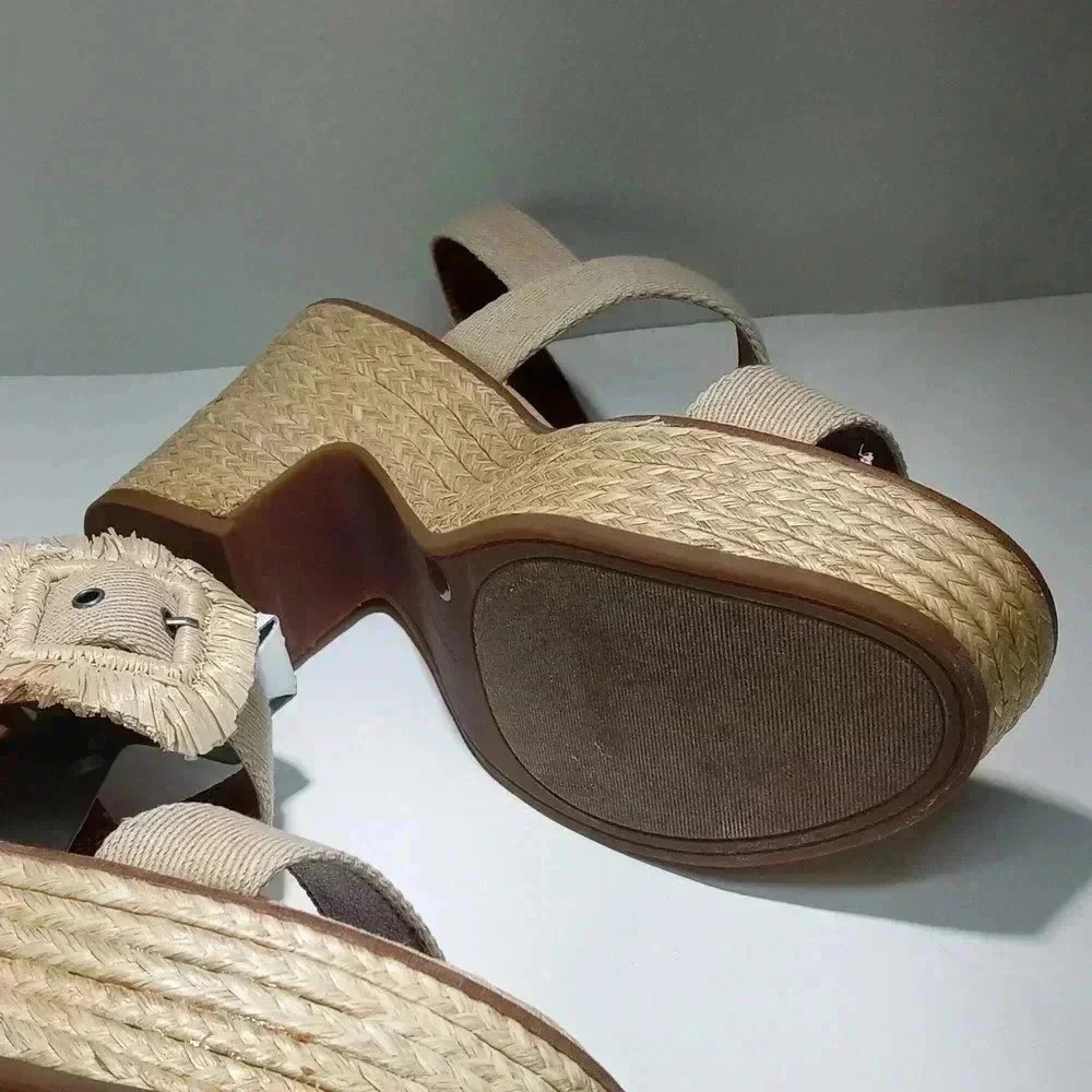 Lucky brand women's Yidris Espandrille platform sandal Healed - Picture 12 of 12